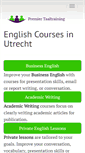 Mobile Screenshot of premiertaaltraining.nl